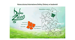Desktop Screenshot of dolinazielawy.pl